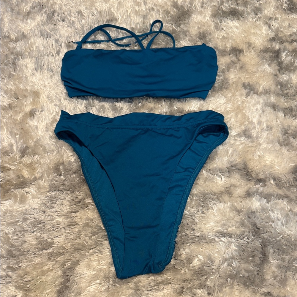 Victoria's Secret Teal Bikini Set